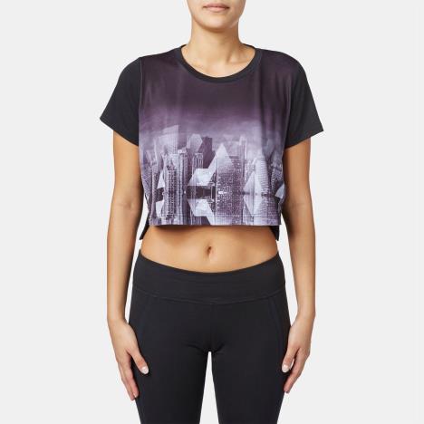 ADIDAS PHOTO CROP TEE AJ4931 BLACK