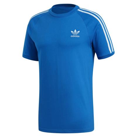 Adidas ORIGINALS 3 STRIPE T SHIRT  Blue