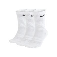 nike golf everyday cushion crew socks - 3 pair sx7664 100